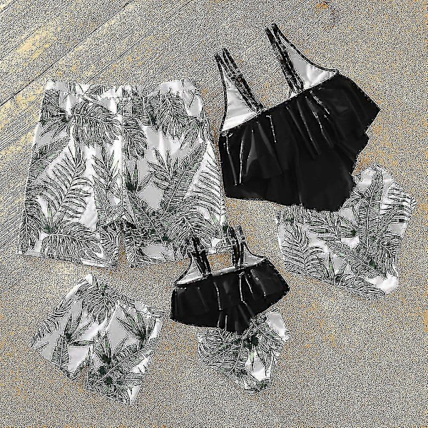 Nya Familjebaddräkter, Mamma-dotter Bikini Set