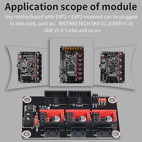 Btt Exp-mot V1.0 Driver Udvidelsesmodul Til Skr V1.4 Turbo Skr Pro Skr V1.3