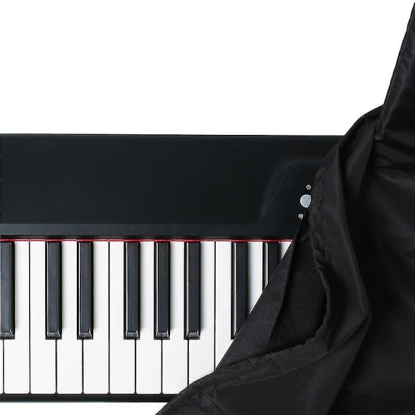 Klaverkeyboard Støvdæksel til 88 tangenter, med nodearkstativ, elektrisk klaverbetræk, støvtæt A Dg.