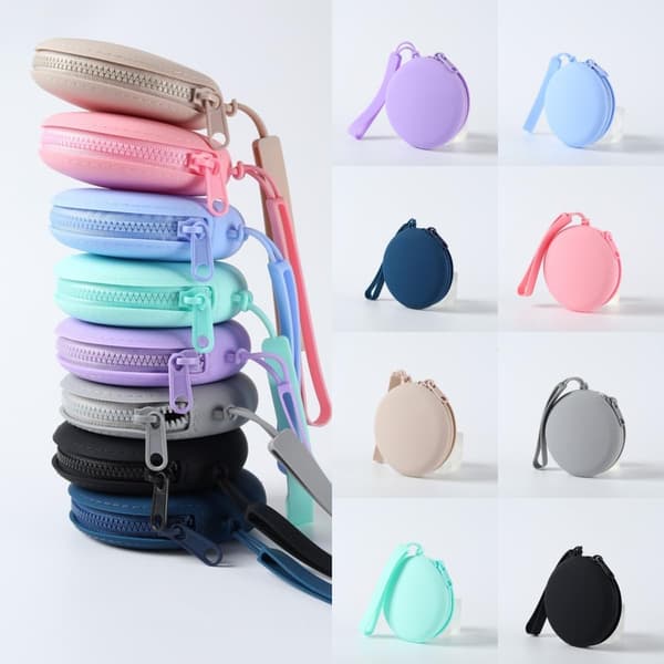 1 STK Mini Opbevaring Sort - Bærbar Organizer til Hovedtelefoner, USB-drev, Kabler, Makeup, Snacks