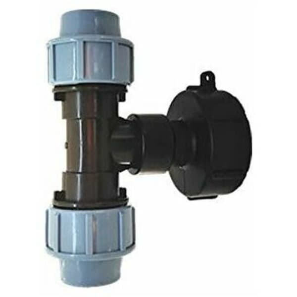 IBC tankadapter S60X6 för 25 mm IBC vattentank