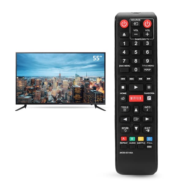 AK59-00146A Erstatningsfjernkontroll Smart TV-kontroller for Samsung Blu-Ray Disc-spiller