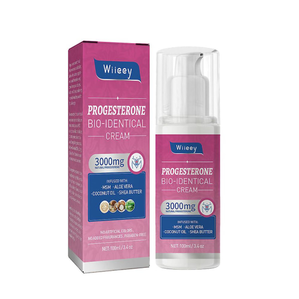 100 ml Climacteric Progesterone Cream Kvinnliga medelålders och äldre Reglerande humör Balans Progesteronnivåer Climacteric Balance Cream