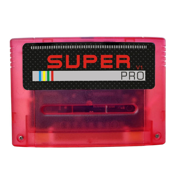 Remix Game Box Rev1.0 1000 i 1 spilpatron Velegnet til SNES Classic Game Console Super Everdrive Series, Sort