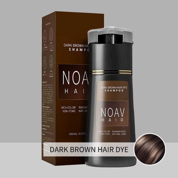 Quick Color Hårfarve Shampoo Én Vask Hårfarve Lås Shampoo Langvarig Farvebevaring Hårpleje E