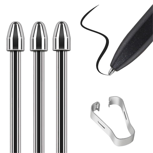 Udskiftning af markør stylus pen spidser til Remarkable 2 Tablet- Holdbar titaniumlegering metal spids/nibs (