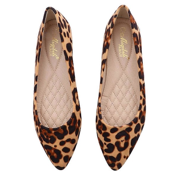 Trendy Hæle Åbne Balletsko Dame Flade Sko Klassiske Ballet Flats Sko Spidse Flade Sko Dame Flade Sko med Hæl