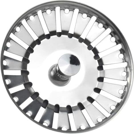 ANDIAMO vasktilbehør. Manuell vaskavløpskurv, 84 mm diameter
