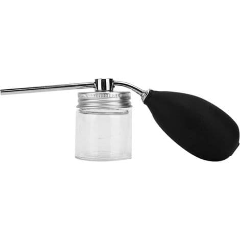 Antitilstoppende applikator for kiselgurpulver