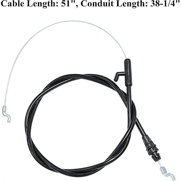 Kontrolkabel udskiftning 746-04661A, 946-04661 til , , , , Yard Man Yard Machines plæneklippere