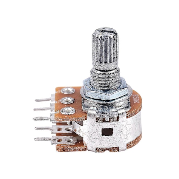 2 stk B50K 50K Ohm 6-terminal Dobbelt Lineær Potentiometre