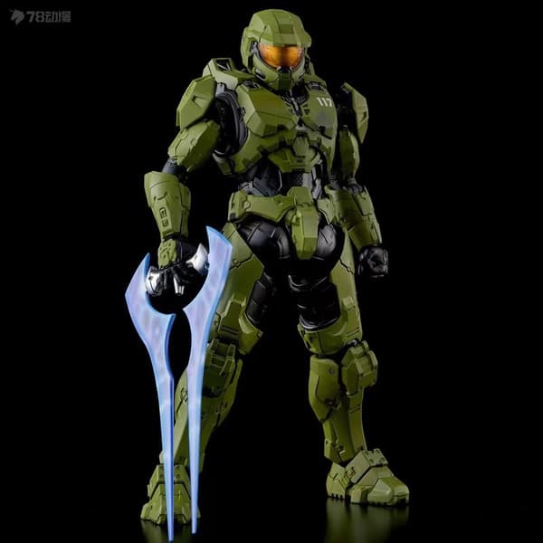 Bevegelig Master Chief Actionfigur, Samlefigurpynt, Eskepakket