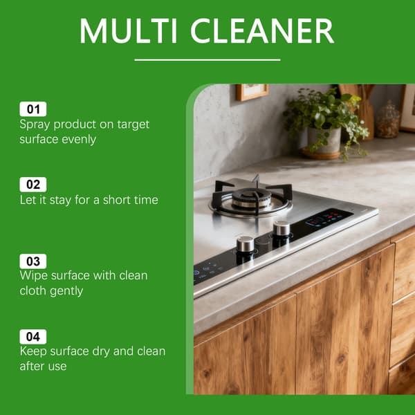 500 ml Multi-Surface Universal Rengøringsspray, Duftende Rengøringsmiddel til Hjemmet