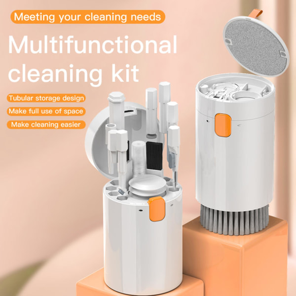 Ultimate Cleaning Kit 20 in 1 Harjatyökalu Mist Spray Näppäimistöillä Kuulokkeiden kameroiden puhdistussarja
