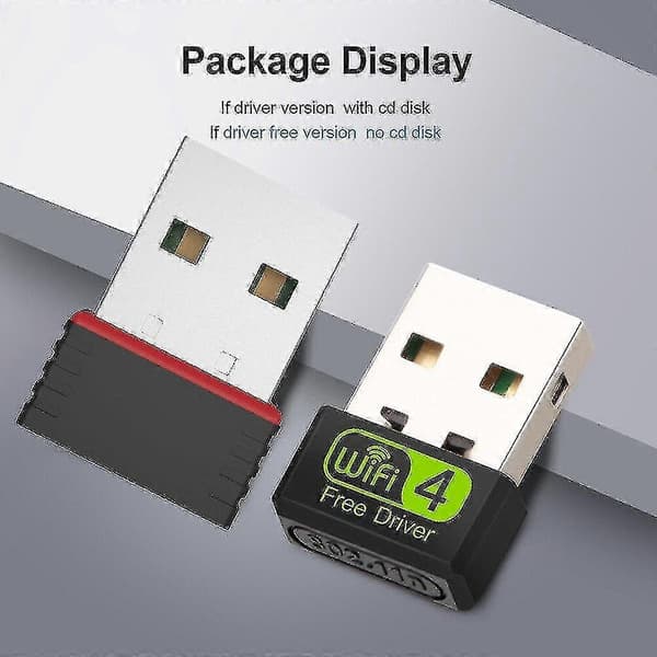 Usb Wifi-sovitin Mini 150mbps Ac Wi-fi-sovitin Pc Wi Fi Antenni Wifi Le Lan Usb