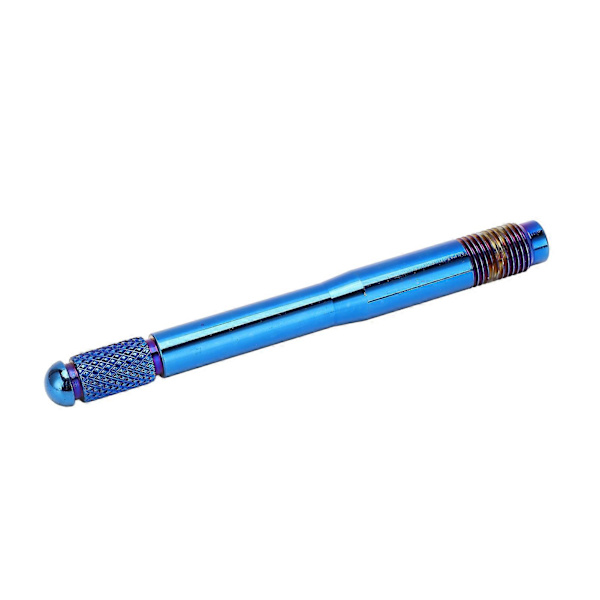 Blå Universal Hjuljusteringstift Rostfritt Stål Stift Dövpinne Däckpositioneringsstift Fälgtapp Pilotpinne för Bil M12x1.25