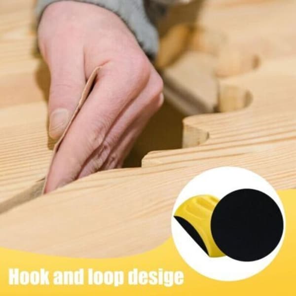 150 mm (6\") Håndslipekloss, slipekiler for slipeskive