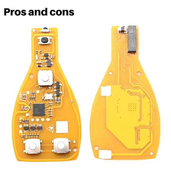 VVDI Key Pro 3/4 Knap Fjernbetjent Bilnøgle til BGA/BE/ V3.2 PCB Version Smart 315MHz/433MHz