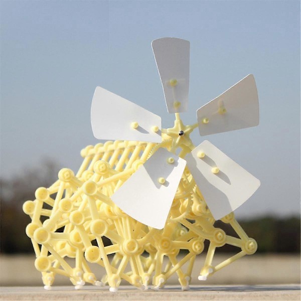 Mini Strandbeest Modellkit (Vindkraft DIY-Beast), Intressant och Presenter för Födelsedag Semester