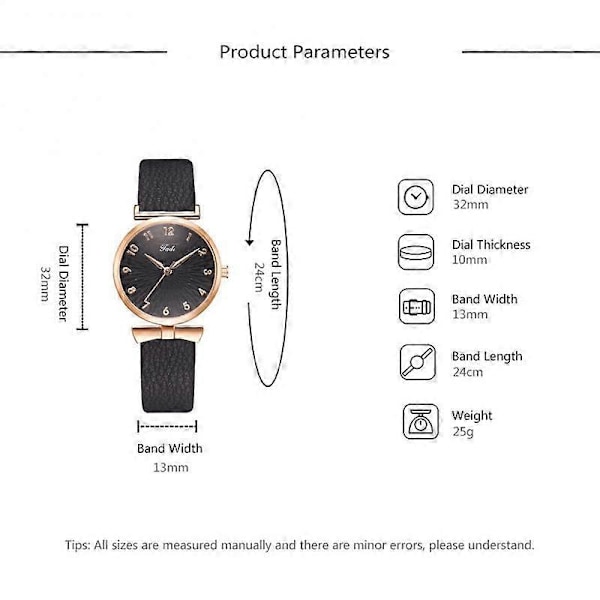 2022 Nya Damklockor Kvinnlig Läder Quartz Klocka Mode Casual Damarmbandsur Klocka Relogio