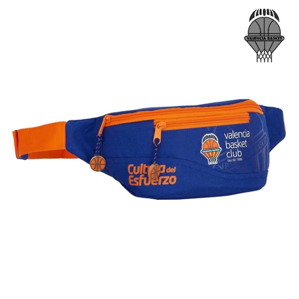 Bæltepose Valencia Basket Blue Orange (23 x 12 x 9 cm)
