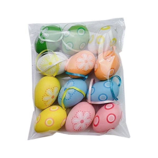B Påske DIY Håndmalte Egg Barnehage Fargeleker Simulerings Egg Fargelegg Egg