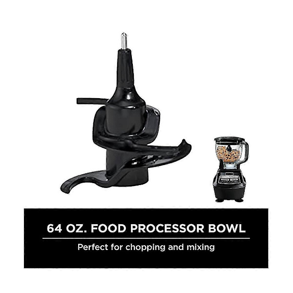 Knivbladutskifting for Ninja Blender For Ninja 64oz Bn601/bl770mega/ Bn801 Kjøkkenblender Ekstraktor A