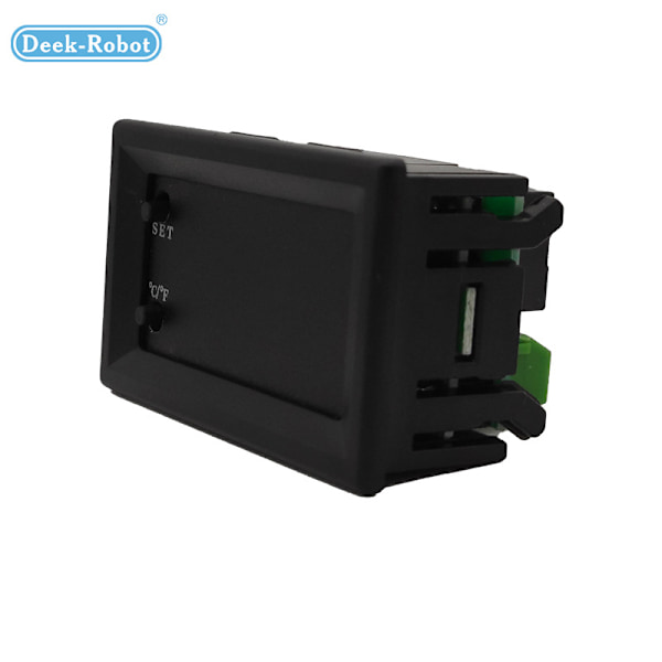 W2809 digitalt dobbelt display termostat temperaturregulator inkubator kæledyrshus intelligent vandtæt NTC temperaturkontrolinstrument