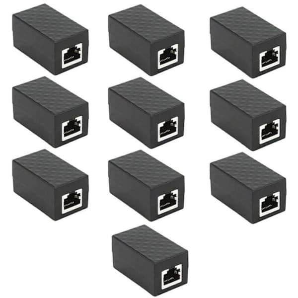 10-pack RJ45 överspänningsskydd / Ethernet överspänningsskydd (enhetsskydd)