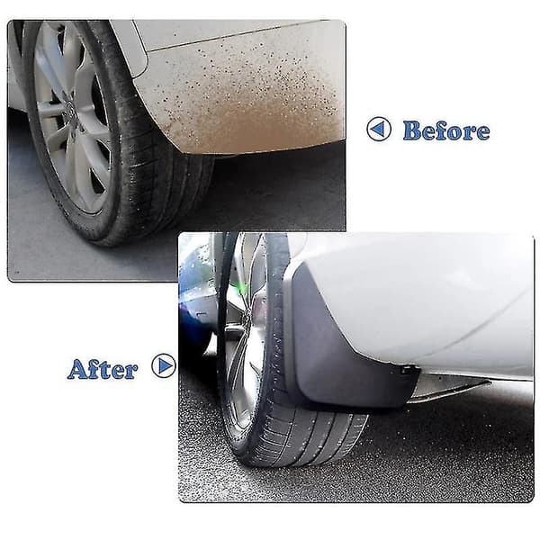 4 stk. Mud Flaps Stænklapper Mudguards Mudflaps Foran Bagpå Skærme Auto Styline Biltilbehør til Volvo Xc60 2017-2022 2021