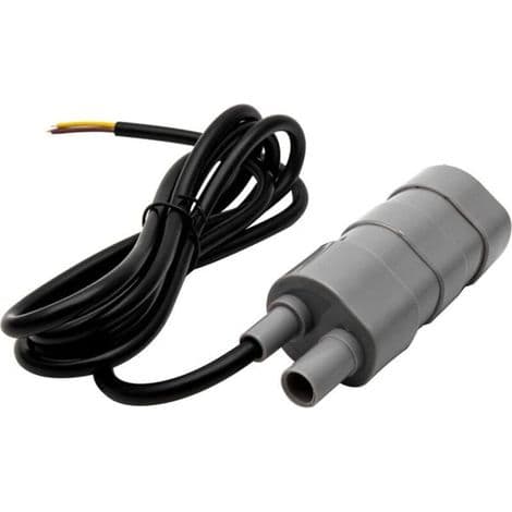 Högflödes 12V dränkbar vattenpump för husbilspool.