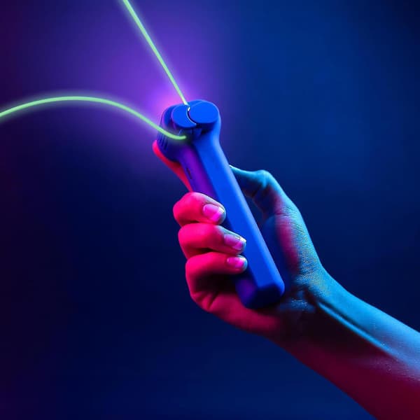 Glow-in-the-dark Loop Lasso, reb-starter propel