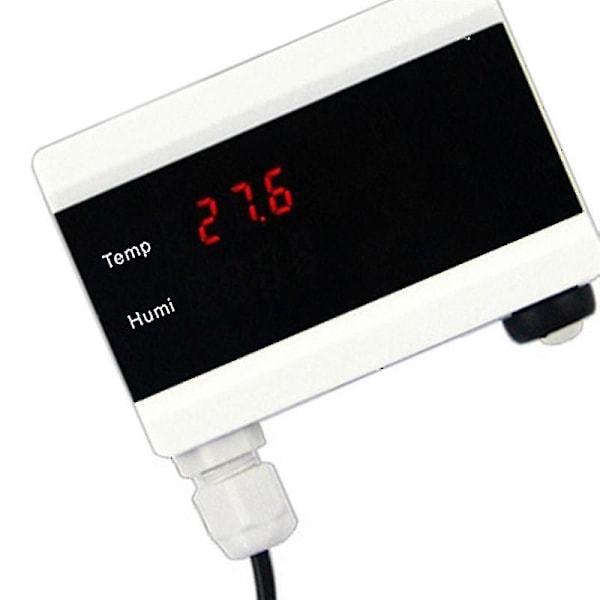 Tuya Wifi Temperatur Sensor Termometer Detektor Smart Life App Alarm Hjem Termostat Kontrol
