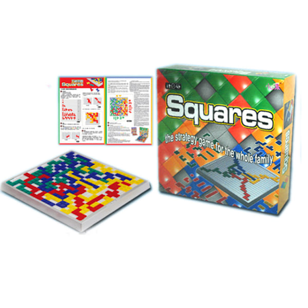 Stora Fight SQUARES Blockspel Gladiator Förälder-Barn Barnbrädspelet