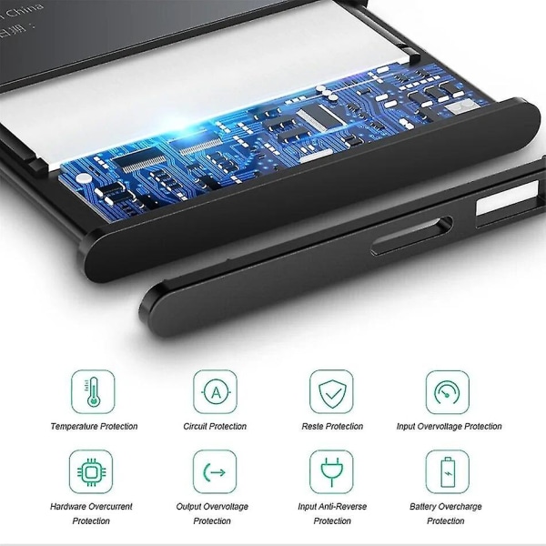 C11p1708 3300mah Ersättningsbatteri kompatibel Asus Per Zenfone 5 5z Ze620kl + gratis verktyg