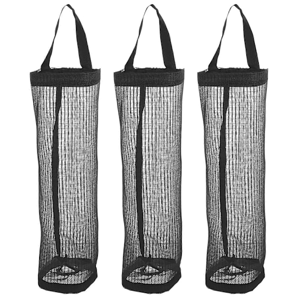 3 stk. Mesh Boldopsamlerpose Tennisboldpose Tennisboldopsamlingspose Golf Baseball Bolde Pose