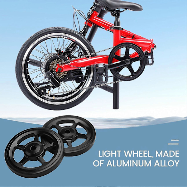 Cykel Easywheel Aluminiumlegering Super Lättvikts Lätta Hjul Bultar För
