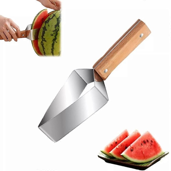 Multifunksjonell Fruktskivekutter - Vannmelonskivekutter, Vannmelonskivekutter i rustfritt stål