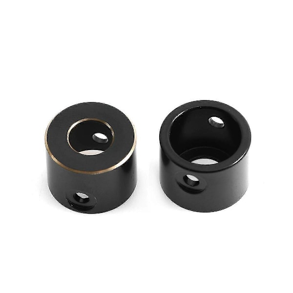 För 1/10 Simuleringsmodellbil Axial SCX10PRO Bakaxelaxelkopp AXI03028 Ram Mässing 1 Par