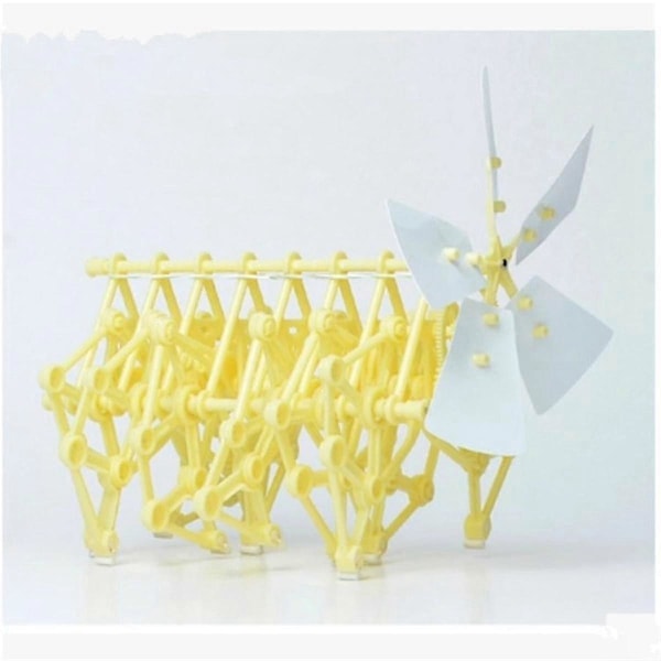 Mini Strandbeest Modellkit (Vindkraft DIY-Beast), Intressant och Presenter för Födelsedag Semester
