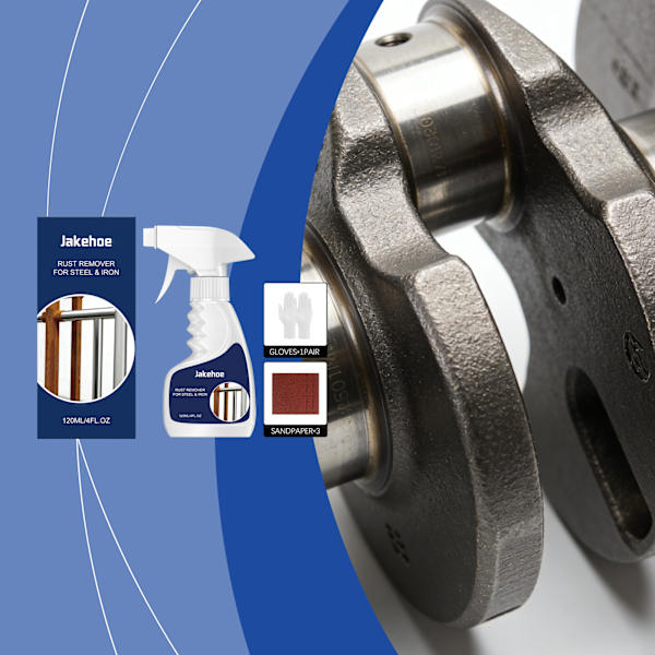 120ML Rustfjerner Spray Kit til Stål og Jern