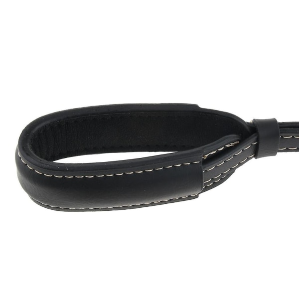 Justerbar Pu Leather Lanyard håndleddsrem Belte For Dji Mobile 2 Black