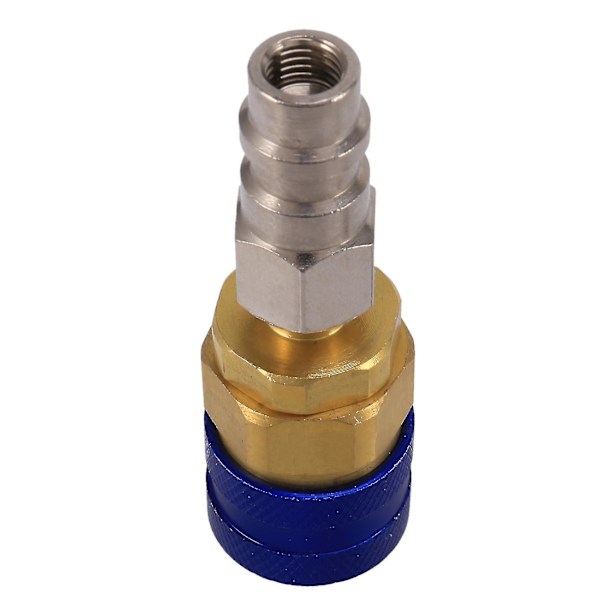 Hög- och Lågsidigt Expansionsadapter R134a Freon Snabbkoppling Adapter Bilklimatisering Tillbehör