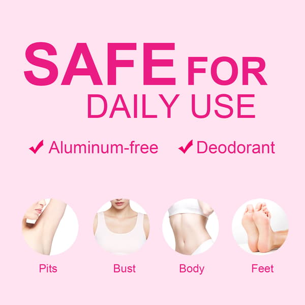 Aloe Rosenvand Deodorantstift 40g 48-timers Langvarig Usynlig Solid Antiperspirant Deodorantbar 3-pak