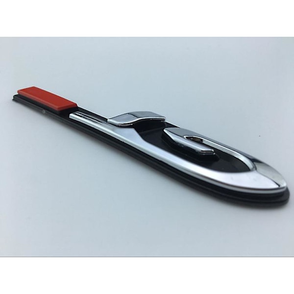 SSRGV 1 stk. GT Sølv Sort Rød Metal Badge til Peugeot 2008 3008 208 308 5008 508 108 RCZ