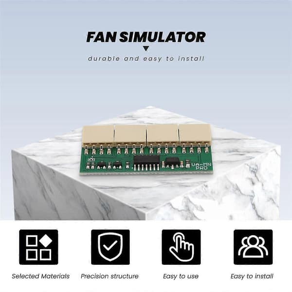 4-stifts Plug & Play Fläktsimulator Emulator för Antminer Alla Miners S19 S19pro D9 D7 L7 KA3 S19jpro Min