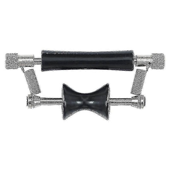 Metall Gitar Rulle Capo - Rustsikker Skyve Capo for Akustisk Elektrisk Gitar, 1 Stykke, Svart