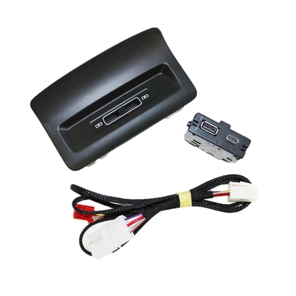 Auton takaistuimen USB-pistorasia Armerst USB-sovitin Type-C-pistorasiaan 5QD035726L