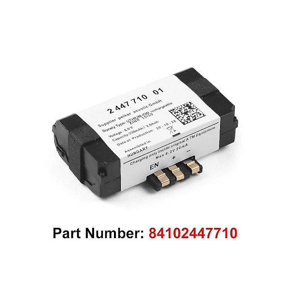 SOS Nödbatteri 84102447710 84109361678 För F20 F22 F40 G30 F90
