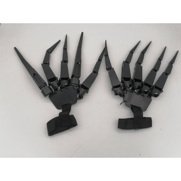 Ett par ledade fingrar, 3D-printade ledade fingerförlängningar med flexibla leder - Skelett Händer